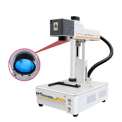 Factory Directly Supply Fiber Laser Marking Machine For Engraving Plastic And Remove Back Cover